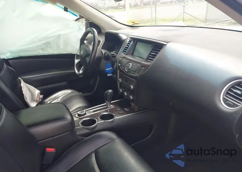 2014 Nissan Pathfinder Sl z USA, uszkodzony, nr VIN 5N1AR2MMXEC720488